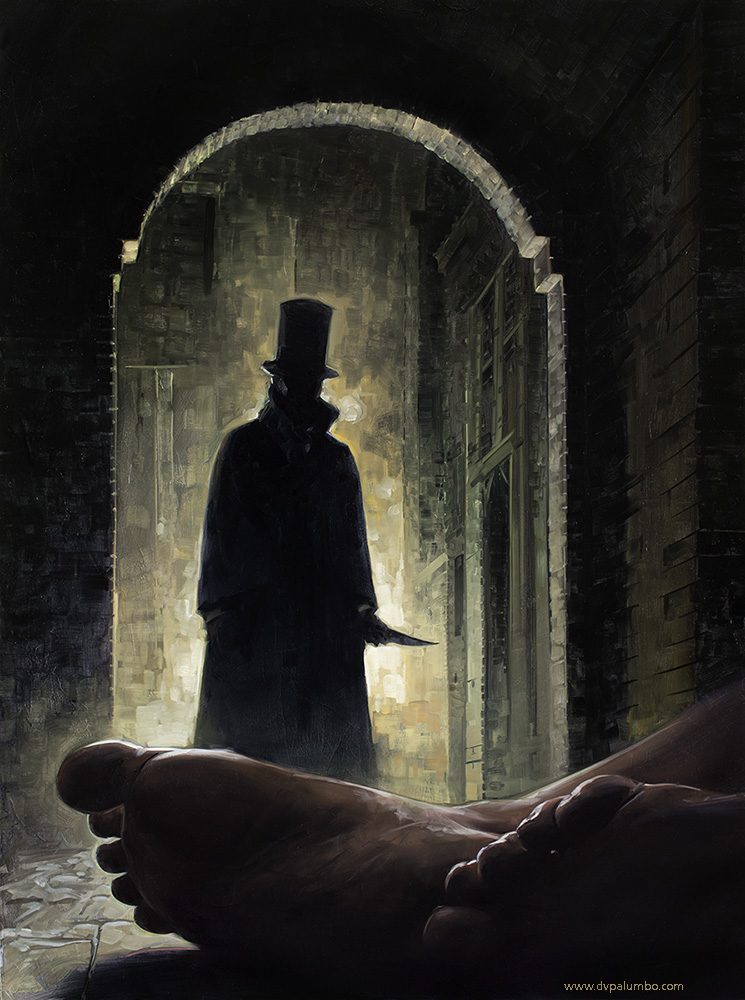 Dave Palumbo Jack the Ripper painting